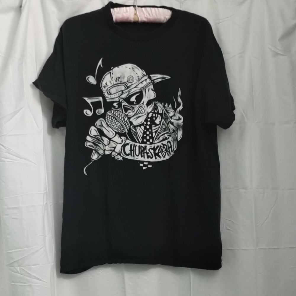 Chupaskabra Rude Skeleton Black T-Shirt